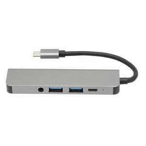 USB 3.0 Hub, 5 in 1 Port Expander USB C Hub  for Mouse for Keyboard