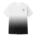 thumbnail image 4 of FUZHIQ Mens Workout Shirts Cotton Soft Loose Fit Crew Neck Going Out Tee Tops Summer Short Sleeve Tee Shirts for Men,L, 4 of 7