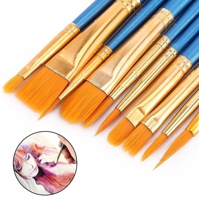 14pcs Professional Watercolor Brush Set for Artists