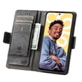 thumbnail image 3 of Compatible With Realme C55 Rfid Blocking Leather Wallet Case Card Holder Flip Folio Shockproof Cover, 3 of 3