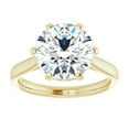 thumbnail image 2 of 3 Carat Lab Diamond Engagement Ring Round Solitaire, 2 of 5