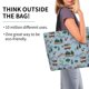 thumbnail image 2 of Disketp Camping Caravan Bolsa Tote Estampada para Mujer, Bolso de Hombro y de Mano para Compras y Viajes, 2 of 8