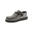 thumbnail image 5 of Heydude Wally Stitch StormCloud Casual Shoe | 112553459 Black, 5 of 6