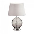 thumbnail image 1 of Cracked Glass Table Lamp - Grey, 1 of 1