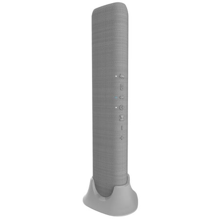 ION Audio - Meeting Mate Rechargeable Portable Bluetooth-Enabled Speaker with Built-In Microphone - Gray