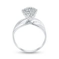 thumbnail image 2 of 1/8CT-DIA CLUSTER RING, 2 of 4