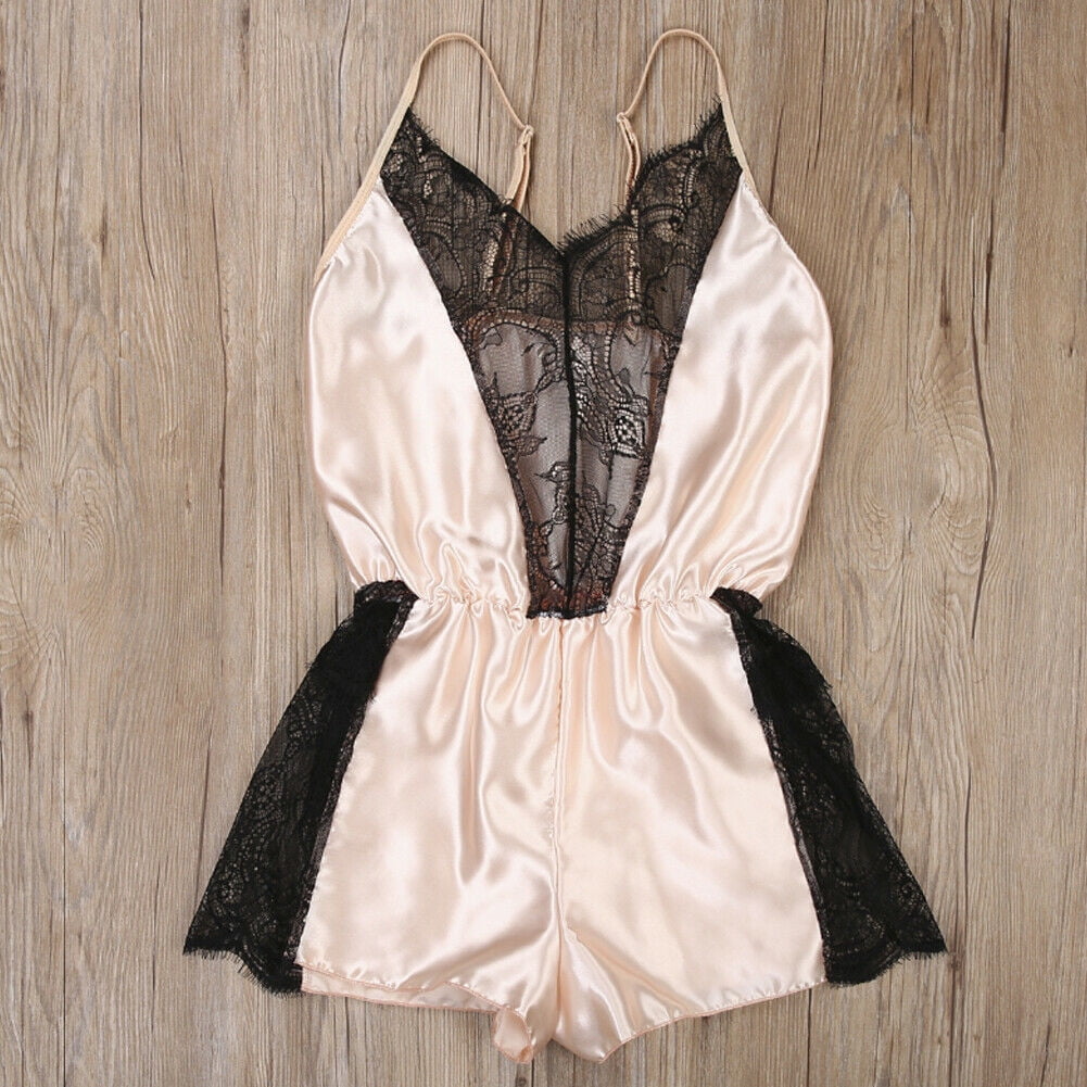 silk jumpsuit pajamas