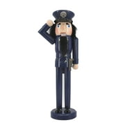 14" Holiday Mantel Display Policeman Theme Christmas Nutcracker Figurine