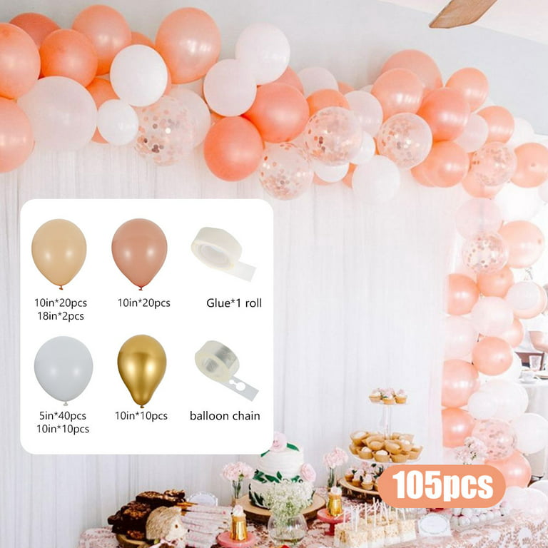  105PCS Colorful Balloons Assorted Colors, 10 Inches Bright  Colors Rainbow Party Balloon for Birthday Party Baby Shower Wedding Party  Rainbow Balloons : Toys & Games