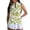 Yellow Lemon, variant on Uorisanigo Yellow Lemon Womens Golf Shirt Soft Polyester Spandex Fabric Womens Golf Shirt Sleeveless Zip Up Shirts Quick Dry Outing Wear Size XS