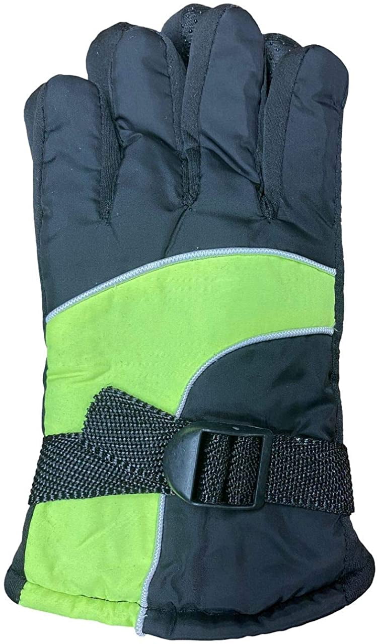 SOCKS'NBULK Kids Ski Glove, Fleece Lined Water Resistant Bulk Kids Winter Gloves Bulk