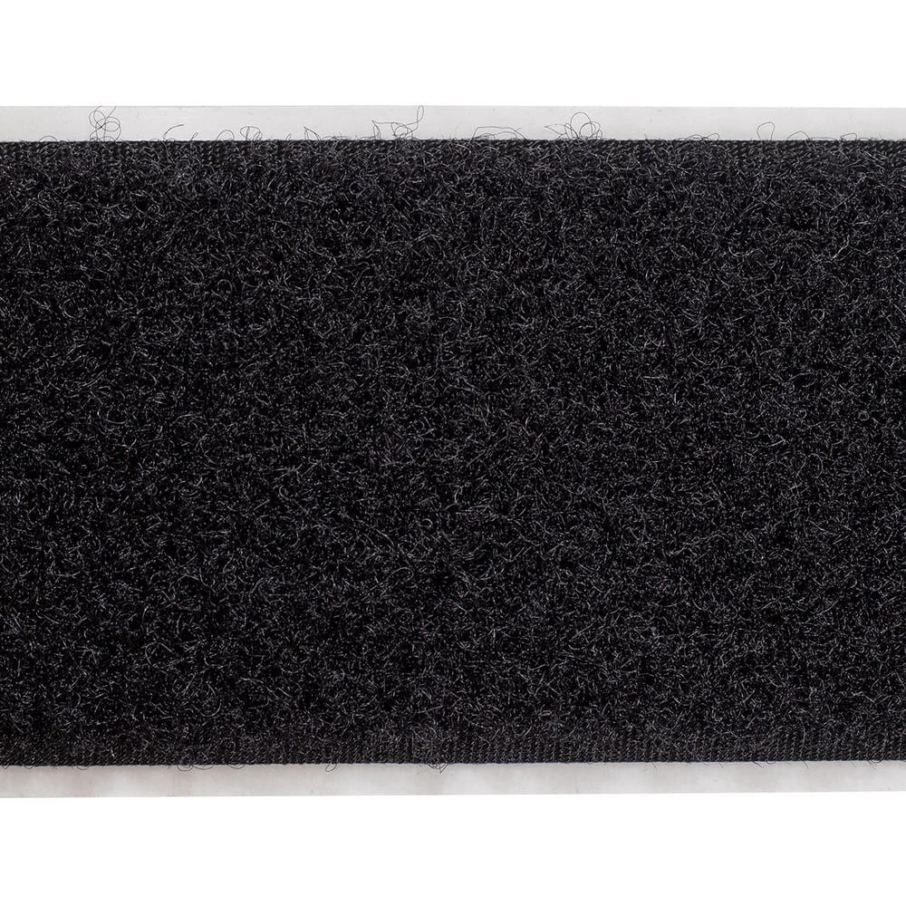 Velcro 1" self-adhesive loop, 25 yard dispenser box, black