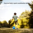 thumbnail image 3 of 5pcs PVC Shimmer Ball Sports Play Ball Kickball Flapping Ball Children Toy for Indoor Outdoor Playground (Random Color), 3 of 6