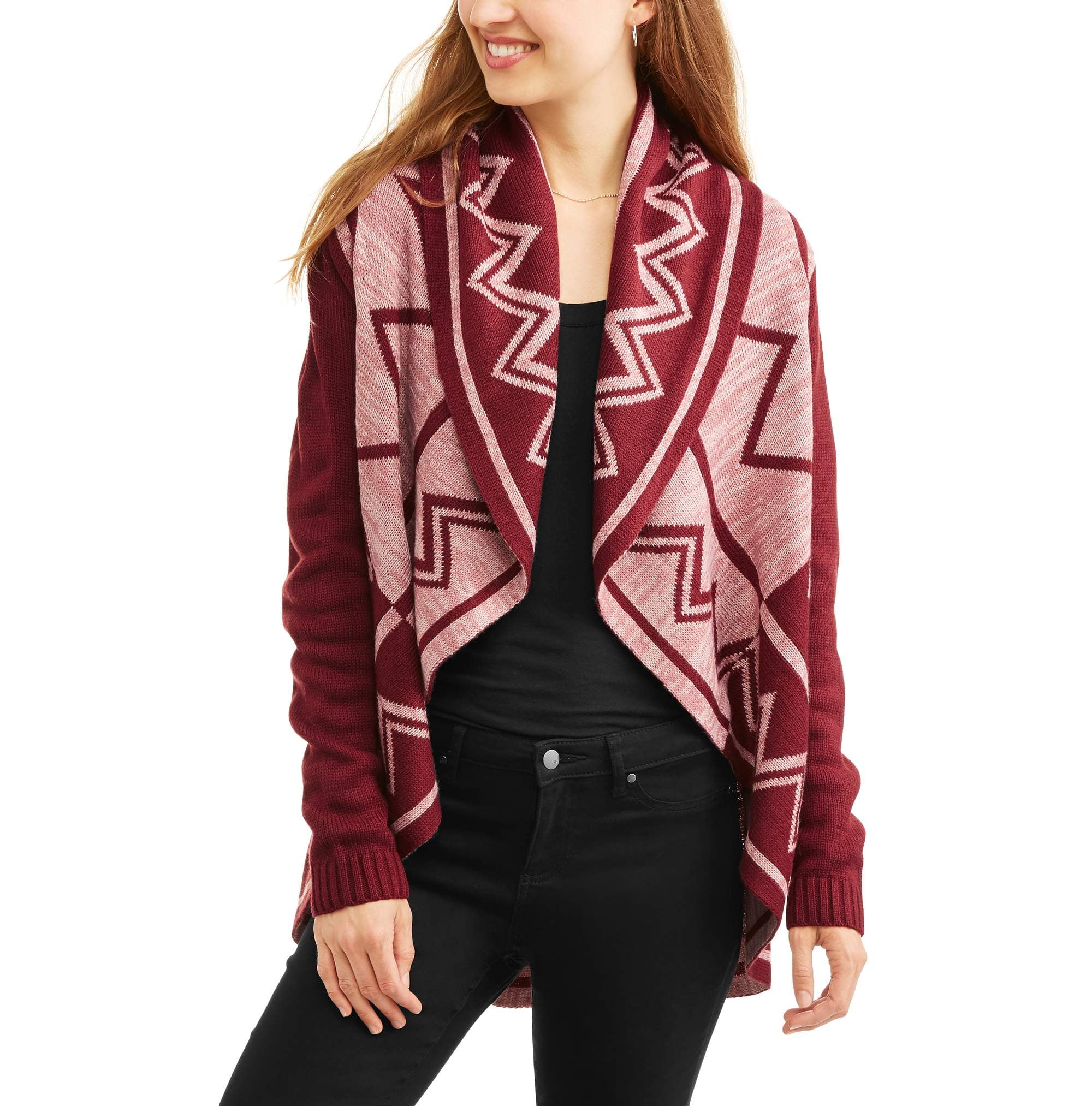 aztec shawl cardigan
