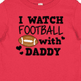 thumbnail image 4 of Inktastic I Watch Football with My Daddy Boys or Girls Baby T-Shirt, 4 of 5