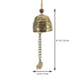 thumbnail image 2 of BRIGHTFUFU Adorno Colgante De Campana Metálica Para Vintage En Jardín Y Hogar, 2 of 8