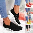 thumbnail image 2 of Chaussures à Enfiler avec Semelle Orthopédique Espadrilles Mode pour Femmes Espadrilles à Plateforme pour Femmes Chaussures de Marche, 2 of 7