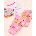 thumbnail image 3 of Pokemon Girls Pink Long Sleeve Long Leg Pyjama Set, 3 of 5