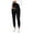 Black, variant on Maternity Scrubs Pant For Women Maternity MC8729