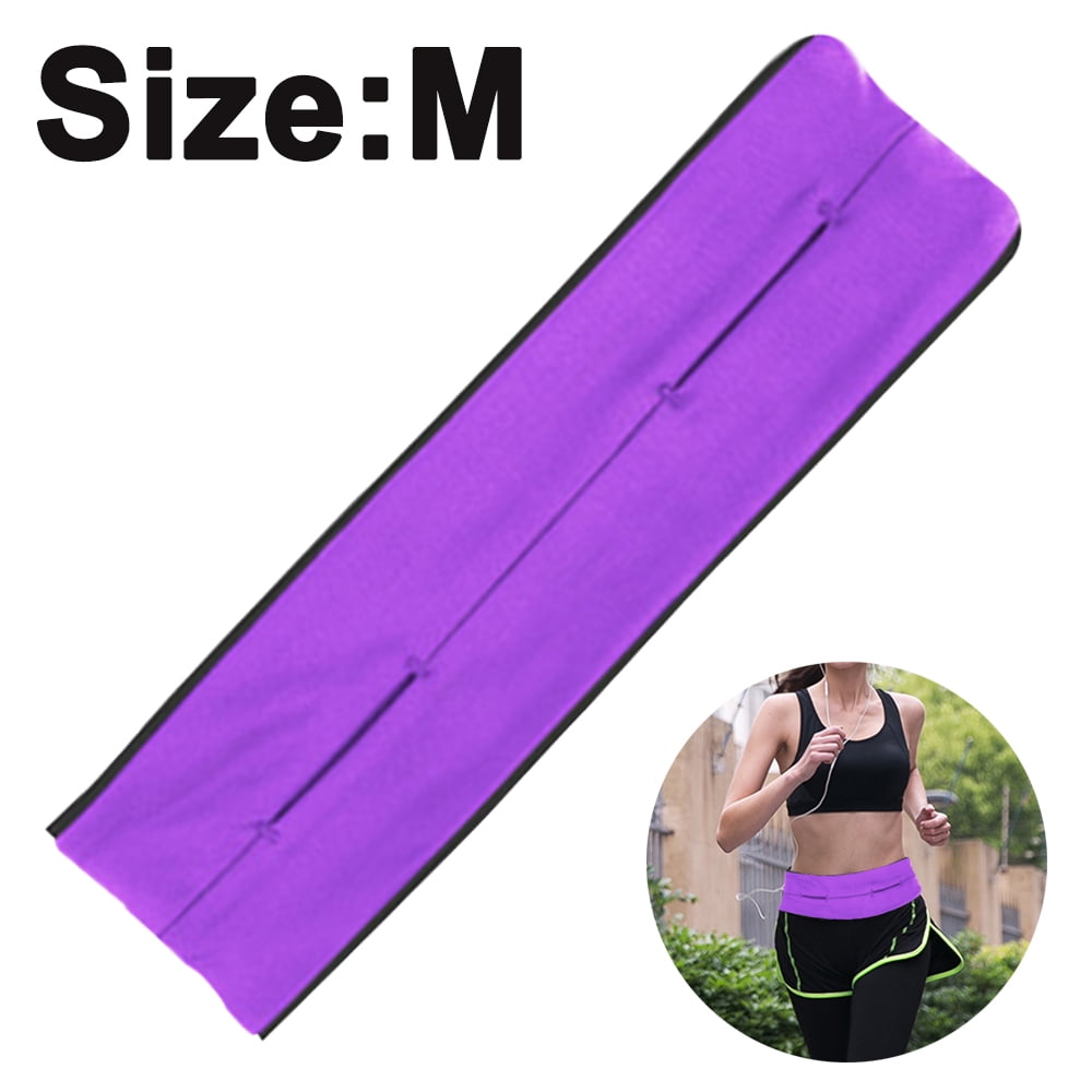 Running belts women and men, flipwaist belt pouch, key clip fits