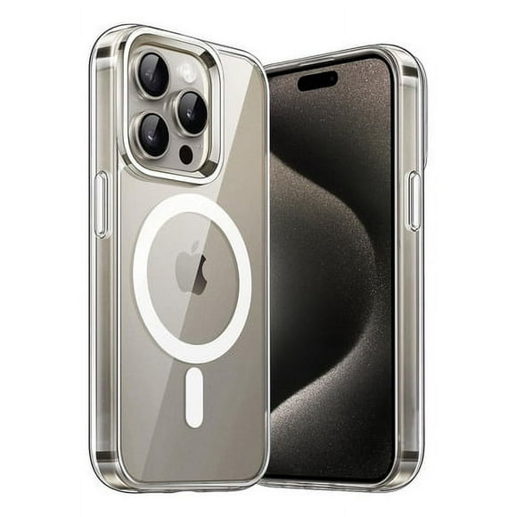 Funda Para iPhone 14 Pro Con Magsafe Carga Inalámbrica Slim Transparente Magsafe Clear