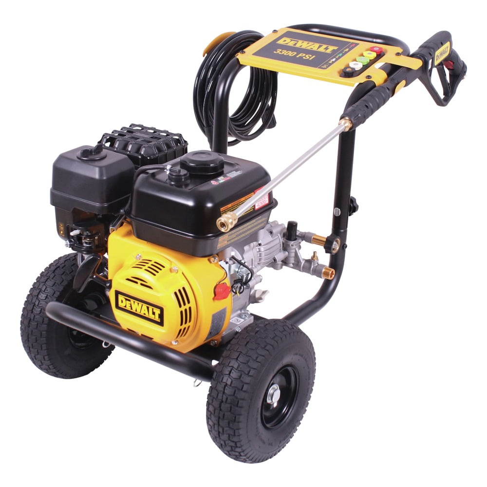 DeWalt 208cc Engine 3300 PSI 2.4 GPM Axial Cam Pump Gas Pressure Washer
