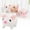 White-C, variant on 6" Walking Pig Electronic Plush Toy Interactive Pig Stuffed Animal Twitch Nose Wag Tail Toy Companion Animal Animated Gift for Animal Lovers Battery Not Included