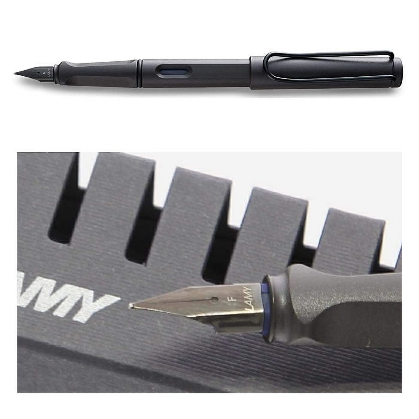 Lamy Safari Charcoal Matte Black Fountain Pen