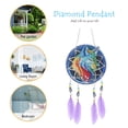 thumbnail image 3 of Decorativos Pintura Diamantes Ensueño Campanillas Viento Artesanal Cristal, 3 of 8