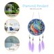 thumbnail image 3 of Cuadros Decorativos Bricolaje diamante pintura sueño luz atrapar viento carillón cristal artesanía colgante decoración JShteea Nuevos Originales, 3 of 9