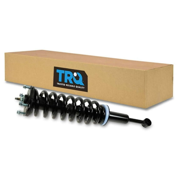 TRQ Front Right Complete Strut & Coil Spring Assembly Passenger Side Fits Select 2007-2021 Toyota Tundra
