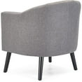 thumbnail image 5 of Adore Decor Ivey Modern Tufted Fabric Accent Chair in Gray, 5 of 8