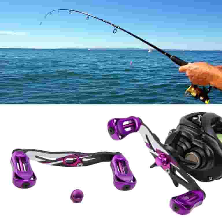 baitcaster rod handles Fishing Spinning Reel Grips Handle Knob Covers samsfxfishing The Ironhead baitcaster float fishing rod is perfect for salmon and steelhead Fishing Reel Handle, Replacement Fishing
