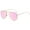 86008 Pink Mirror, variant on Aviator Womens Sunglasses Gold Metal Frame Ladies Mirrored Sun Glasses