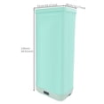 thumbnail image 4 of Folding Clothes Dryer, Portable 20.47x14.17x5.9in Compact Design with Wheels, 360° Hot Air Circulation, Ideal for Travel and Small Spaces, 4 of 14