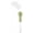 Green, variant on Pet Life ® 'KITIQUE" 3-in-1 Retractable and Extendable Feathered and Laser Wand Kitty Cat Teaser