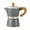 Grey, variant on Coffee Pot, Moka Pot Italian Coffee Maker 3 cup/5 OZ Stovetop Espresso Maker for Gas or Electric Ceramic Stovetop Camping Manual Cuban Coffee Percolator for Cappuccino or Latte