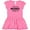 Raspberry with Polka Dots, variant on Inktastic I Love My Mimi with Hearts Girls Baby Dress