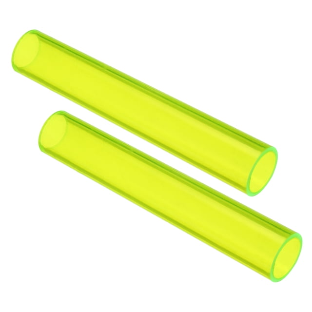 Unique Bargains Table Tennis Rubber Roller Table Tennis Roll Stick Bar Crystal DIY Sticky Tool for Racket, Yellow 2 Pack