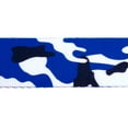 thumbnail image 3 of Country Brook Design® 1 1/2 inch Royal Blue and White Camo Polyester Webbing, 5 Yards, 3 of 4