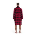thumbnail image 2 of Hanes Men's Plush Cozy Fleece Robe, 2 of 3
