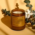 thumbnail image 2 of 3.5oz Eucalyptus + Tea Tree Natural Coconut Apricot Wax Candle, 2 of 6