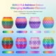 thumbnail image 2 of Filamento para impresora 3D SUNLU Transparent Rainbow PLA 1.75 mm 4 kg, 2 of 9