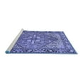 thumbnail image 2 of Ahgly Company Machine Washable Indoor Rectangle Persian Blue Traditional Area Rugs, 3' x 5', 2 of 4