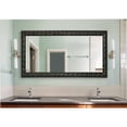 thumbnail image 1 of Rayne Mirrors Feathered Accent Double Vanity Wall Mirror, 1 of 1