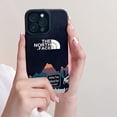 thumbnail image 1 of Cámara Proteger Cuero Suave Funda IP IPhone 7 8 + 14 Plus X XR SE 2020 XS Max 11 13 14 Pro mountain peak volcano Blanco Negro the north face Mens Fashion, 1 of 3