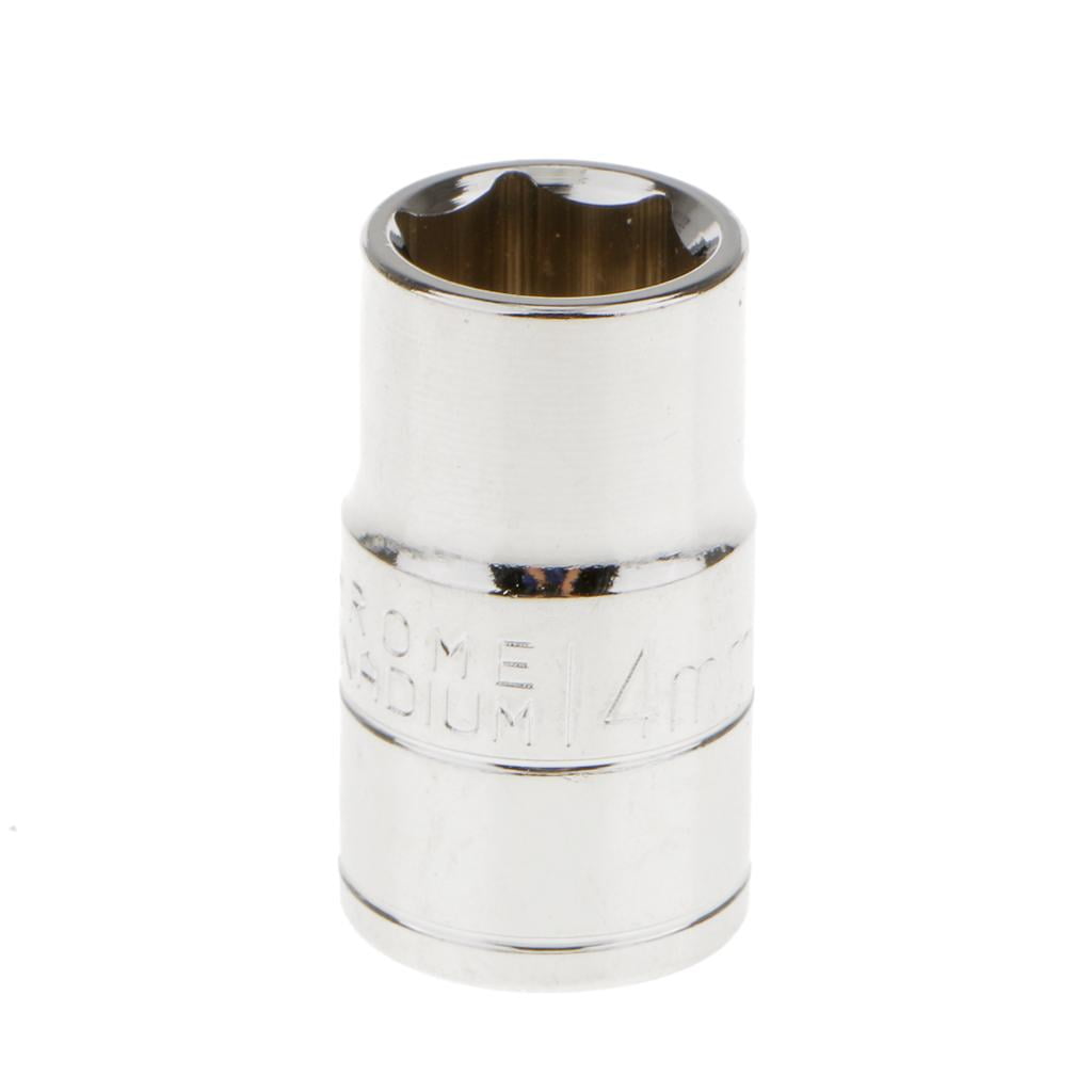 14mm Short 1/2'''' Drive Socket Metric Hexagonal Chrome Winding Vanadium Part