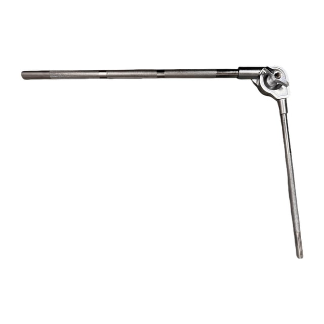 Soporte de montaje de percusión con abrazadera de cencerro, soporte para juego de batería, bloques de batería, soporte de abrazadera de extensión, Largo