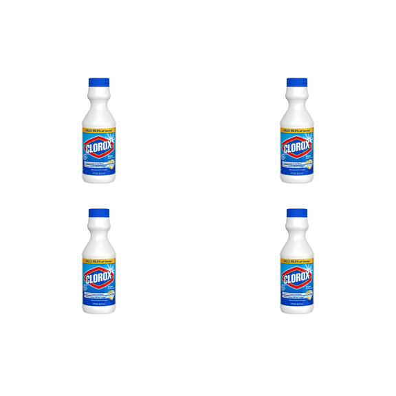 Clorox Original 16.9 fl oz – 4 Pack (16.9 fl oz Each)