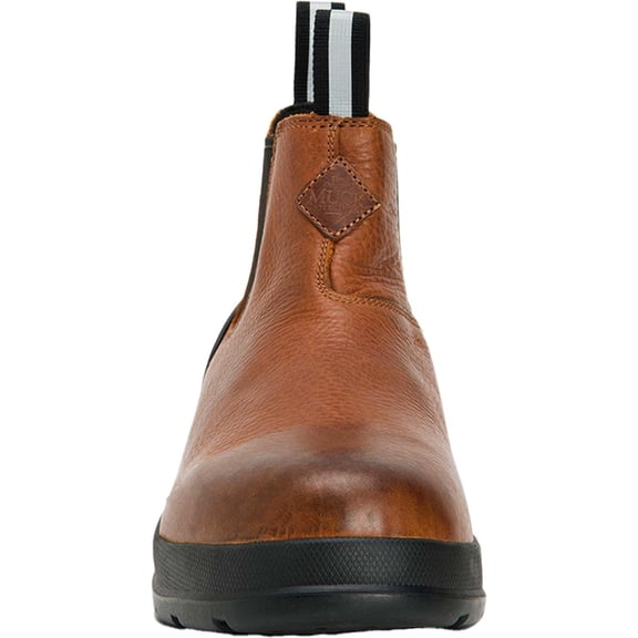 Muck Men's Chore Farm Leather Chelsea PT - MED, Caramel